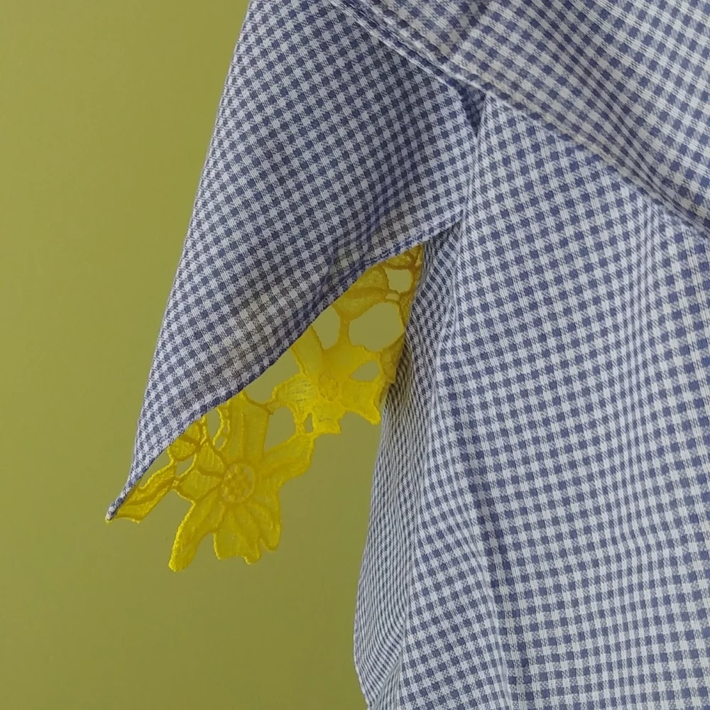 NWT TALBOTS scarf, 100% cotton - Picture 3 of 6